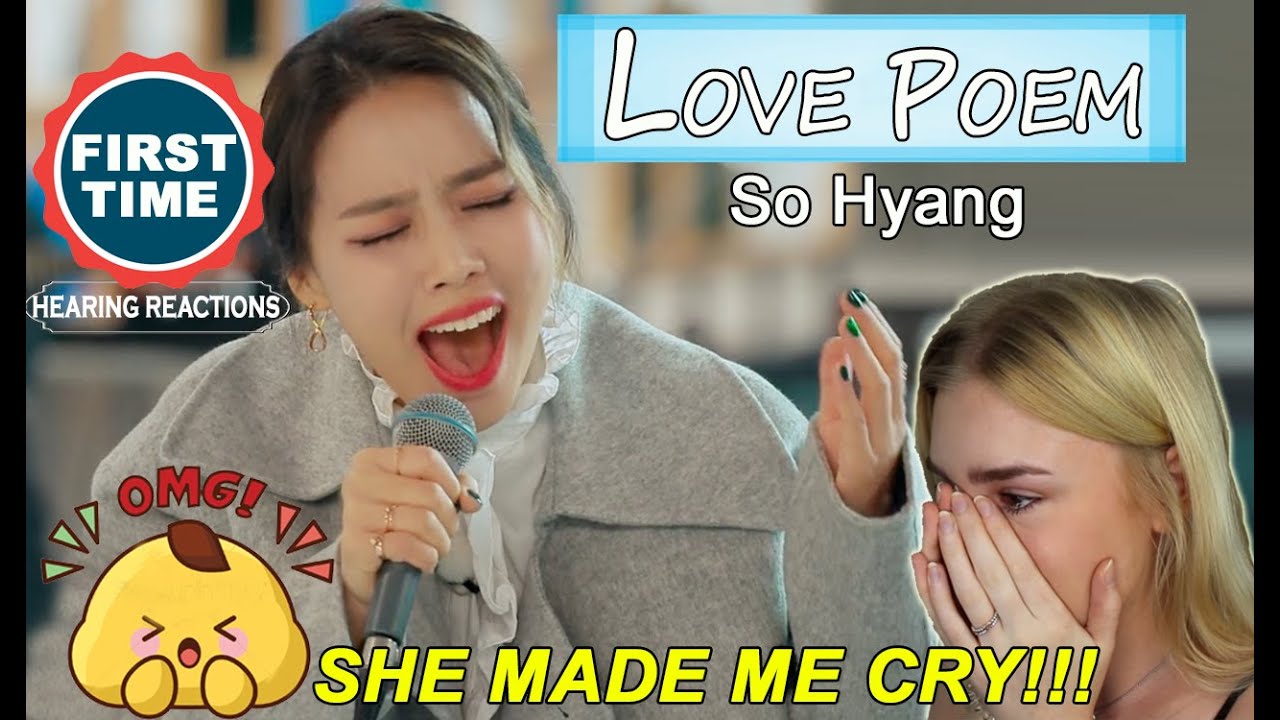 🇰🇷 SHE MADE ME CRY!!! SO HYANG (소향) - 