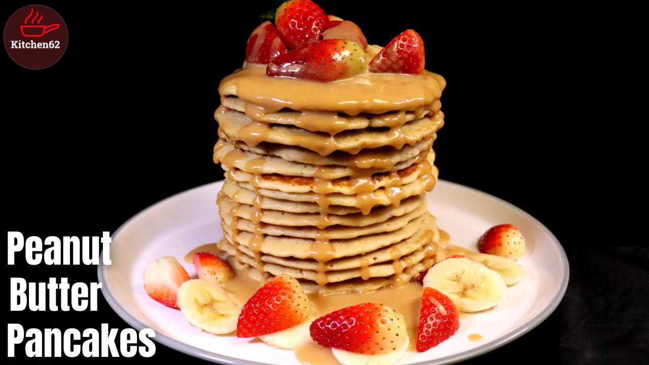 How to Make tasty Peanut Butter Pancakes | Peanut Butter Pancake Recipe |