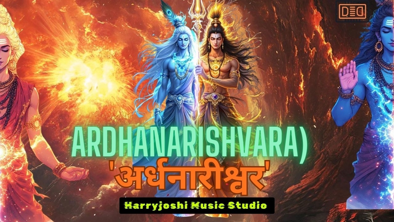 🕉️ |  'अर्धनारीश्वर' (Ardhanarishvara) Calm Meditation Music | Stress Relief & Positive Energy