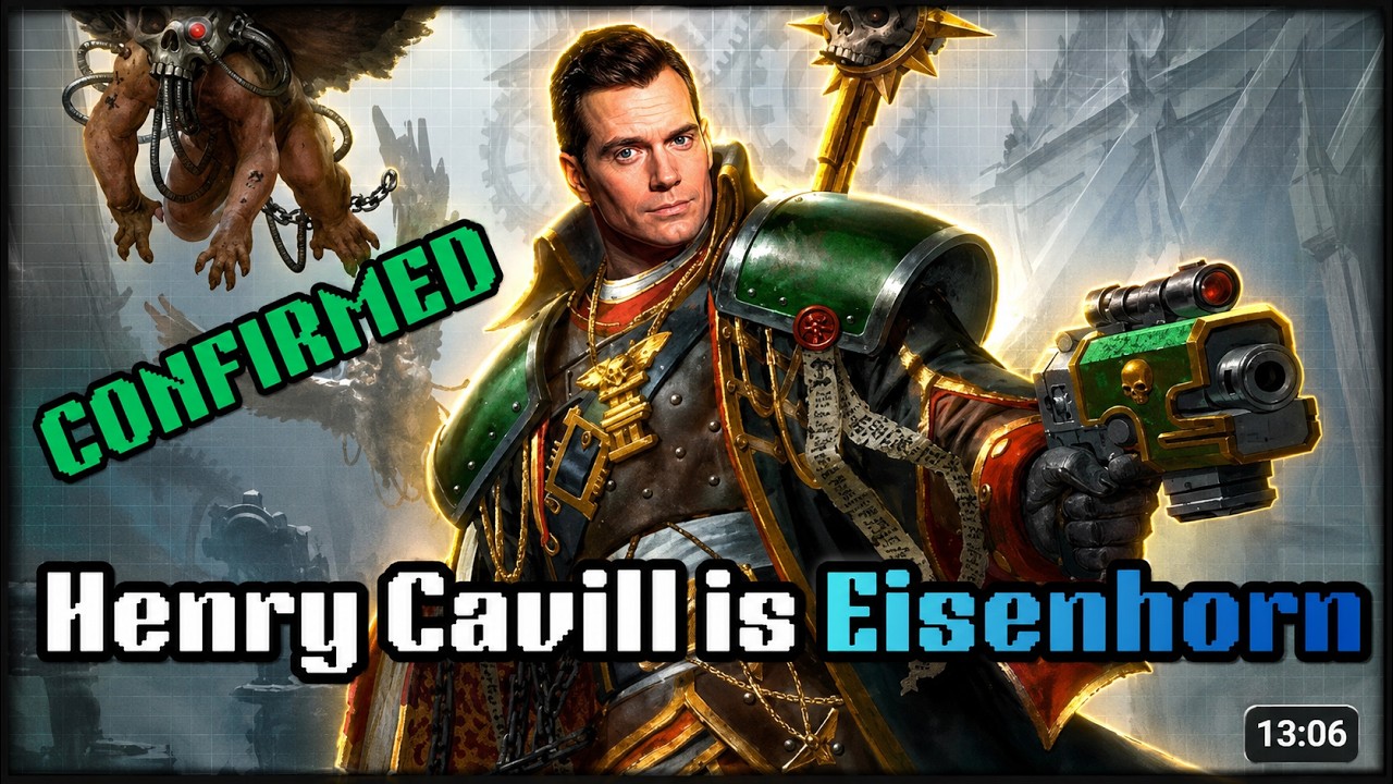 Henry Cavill IS Gregor Eisenhorn - Why Dan Abnett Can't Publish His Next Book | Warhammer 40K Amazon