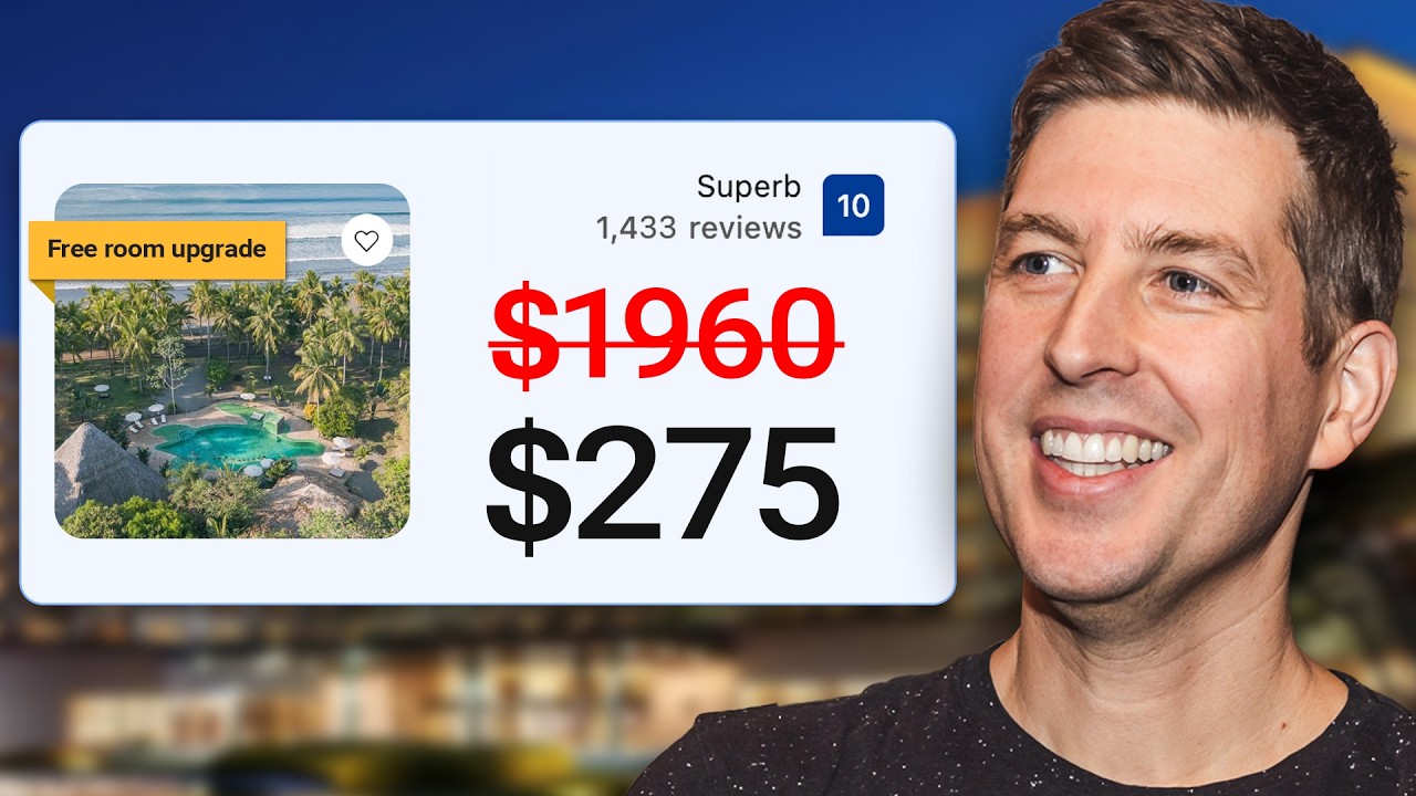 How To Book a $1960/night Luxury Hotel Room for $275/night