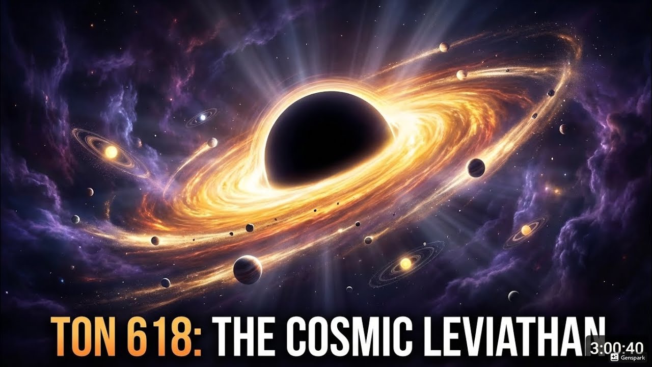 TON 618: The Beast That Could Swallow Solar Systems | Sleepy Science | binaural beats for sleep