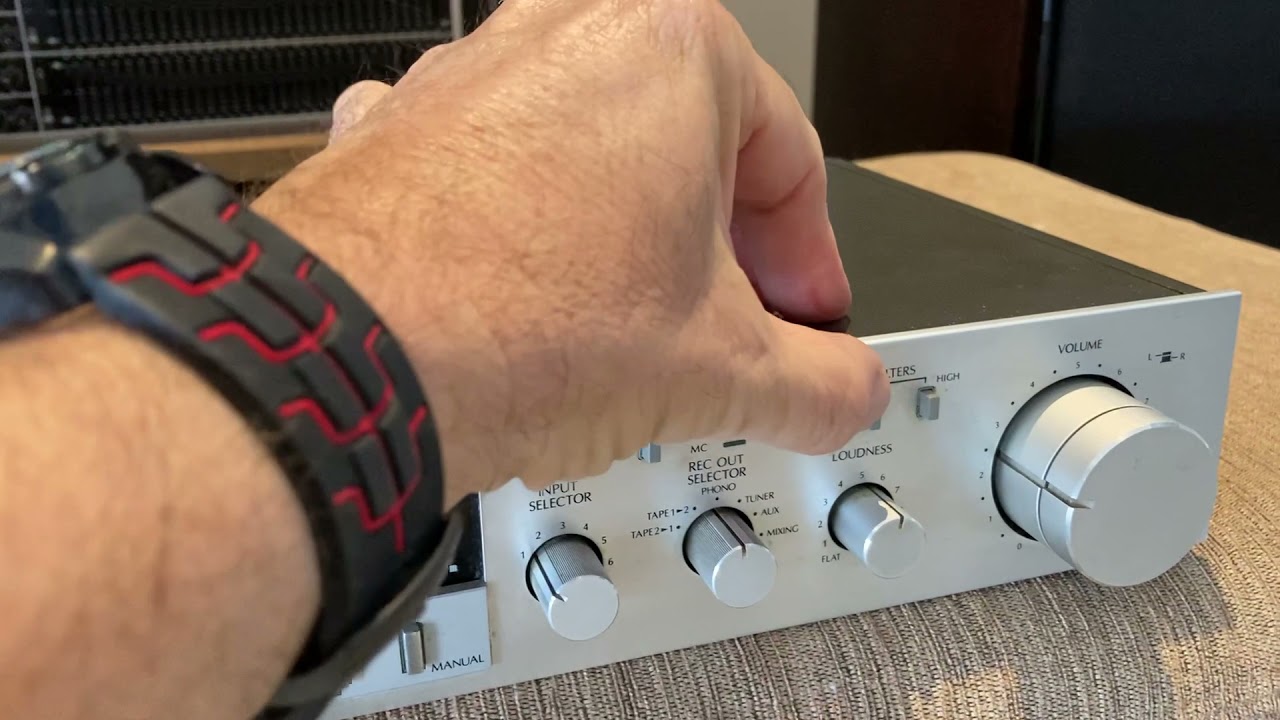sansui pre amplificador+mixer c77