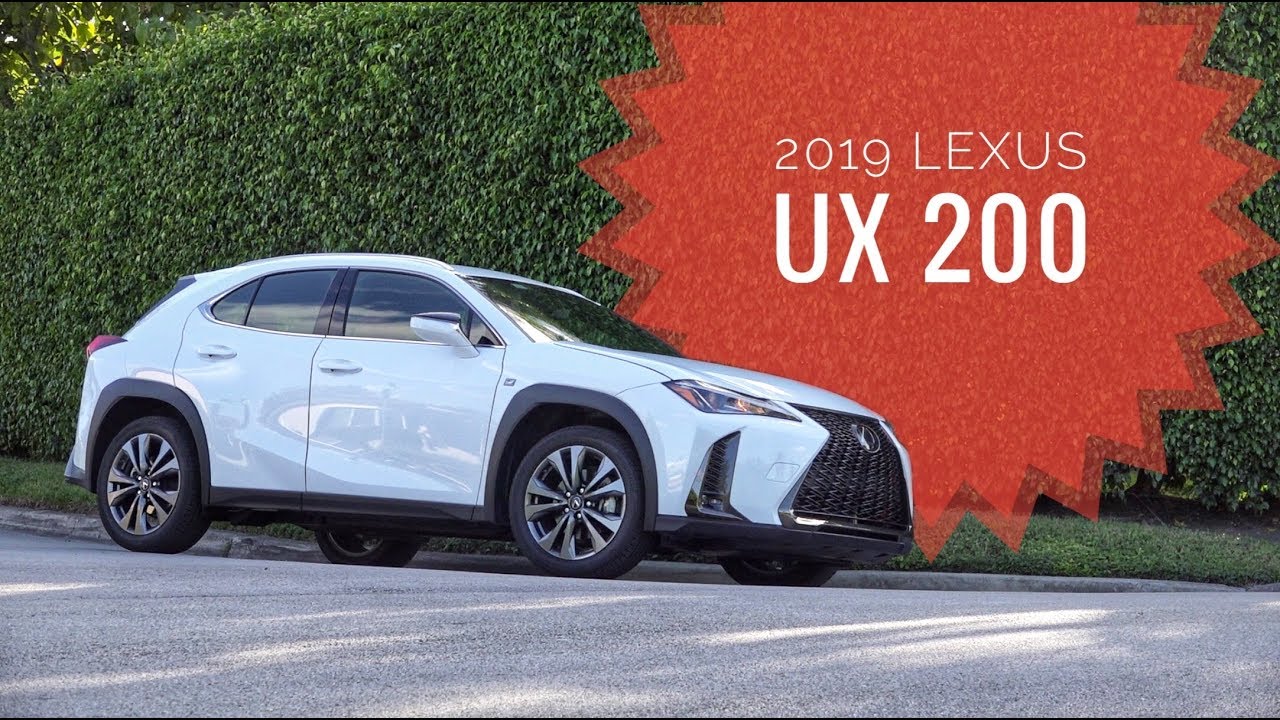 2019 Lexus UX 200, modern everyday luxury