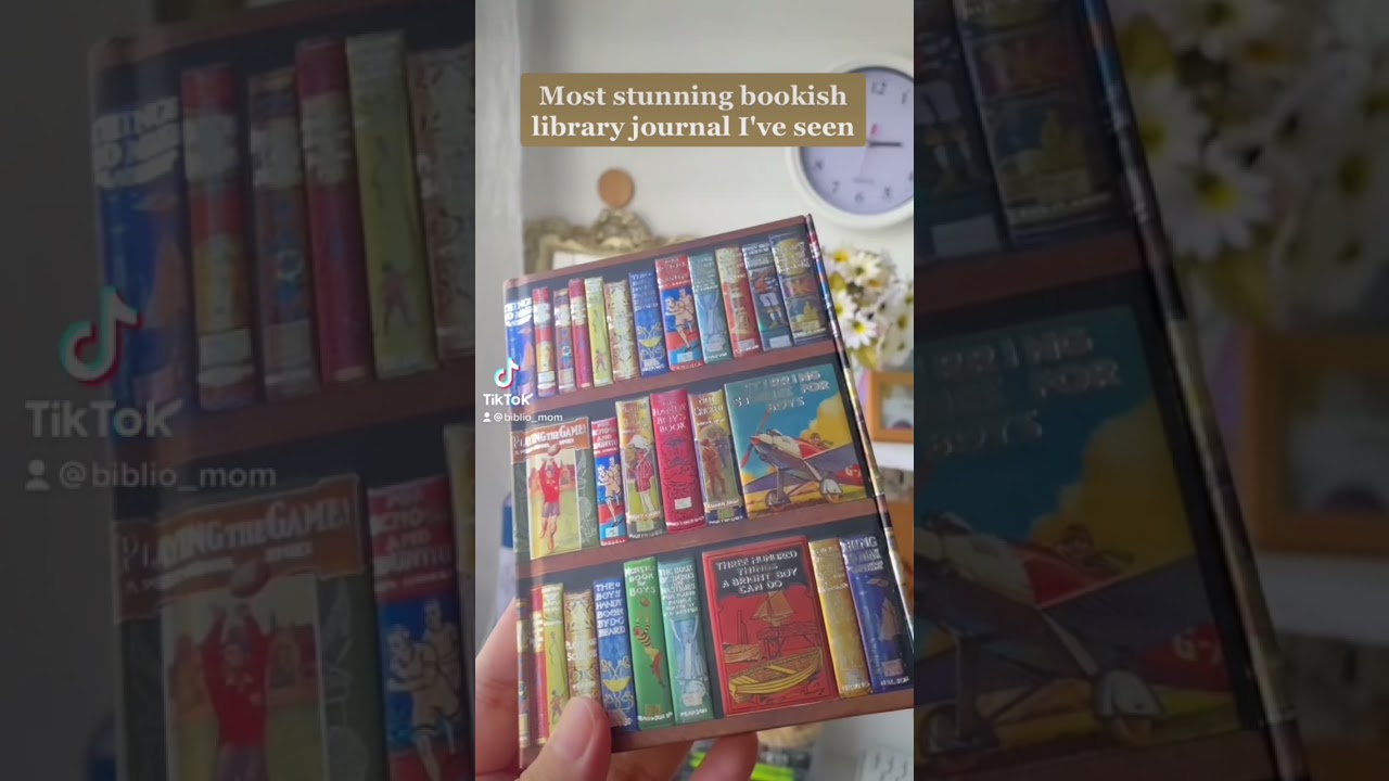 Most bookish journal i've seen 🥺✨