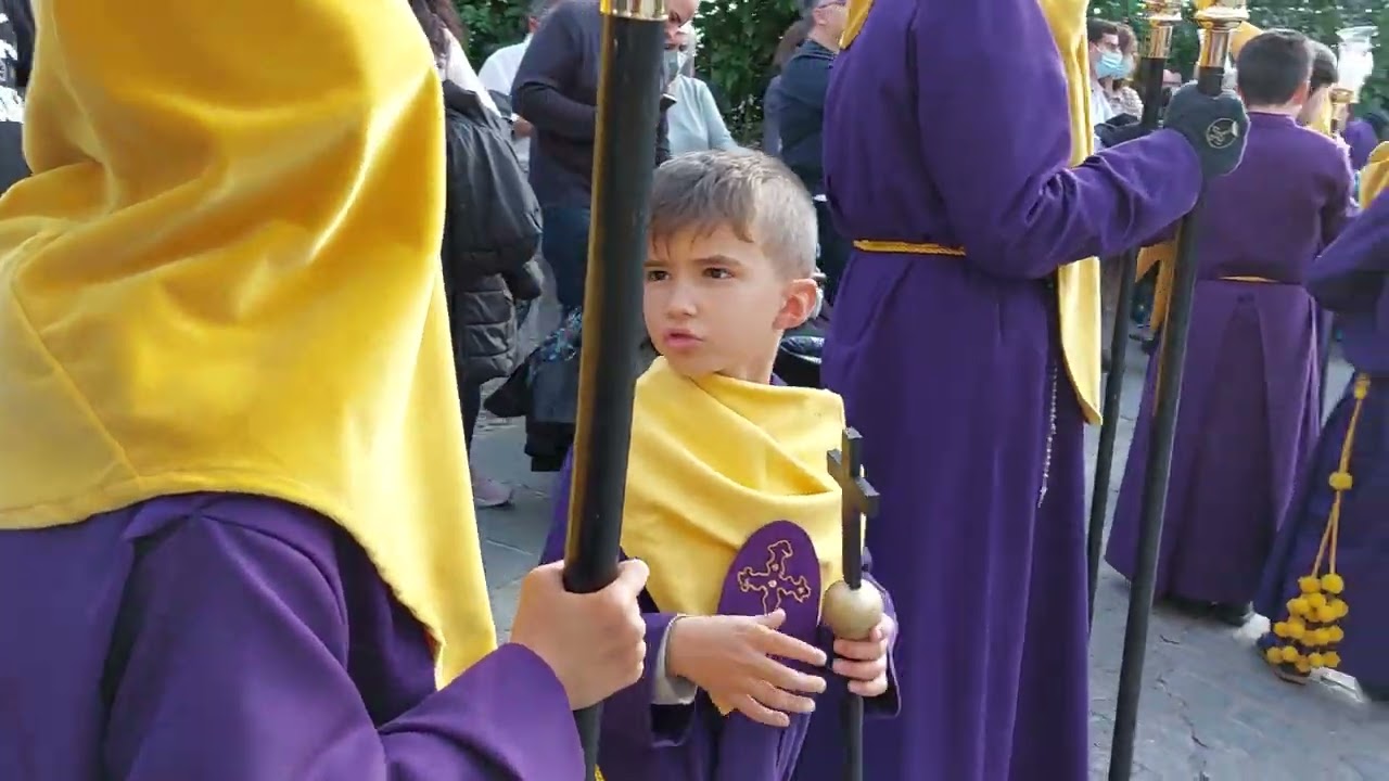 Semana Santa Cuenca 2022. Procesión del Calvario. La Lanzada y el Cristo de los Espejos.