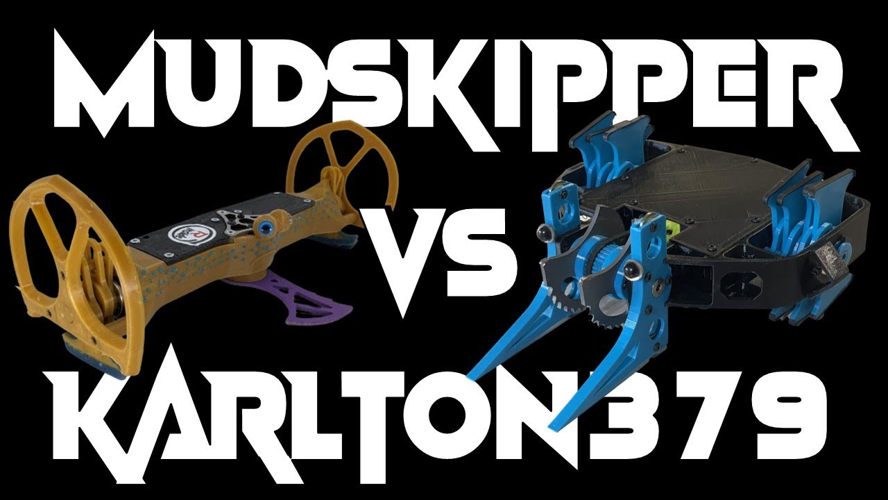 1lb Robot Carnage: Karlton379 vs. Mudskipper at the MRCA & TNRL Crossover