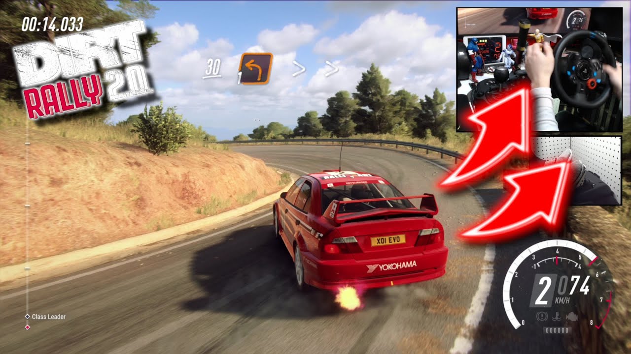 Mitsubishi Lancer Evo VI Spain / Logitech G29 DiRT Rally 2.0