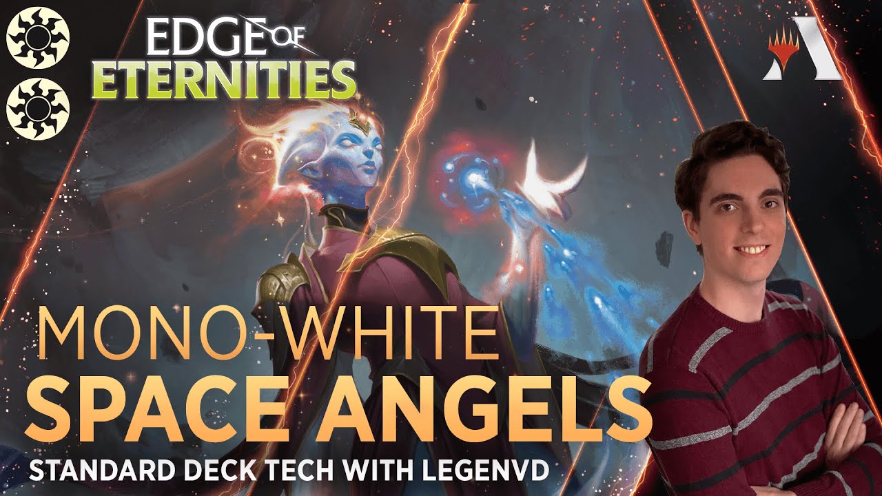 Space Angels!!! | Mono-White Deck Tech with LegenVD | MTG Arena