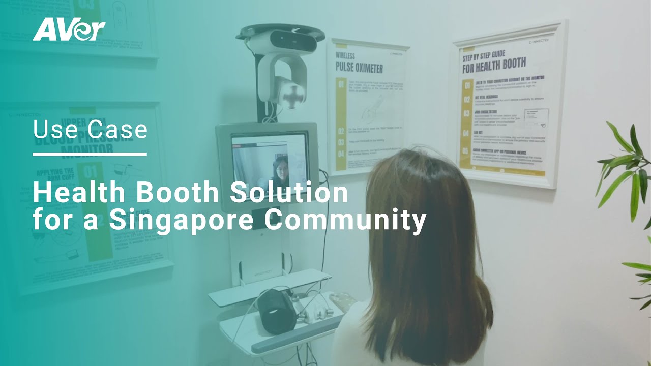 Use Case: AVer MD330U Empowers Community Healthcare Service | A Health Booth Solution in Singapore