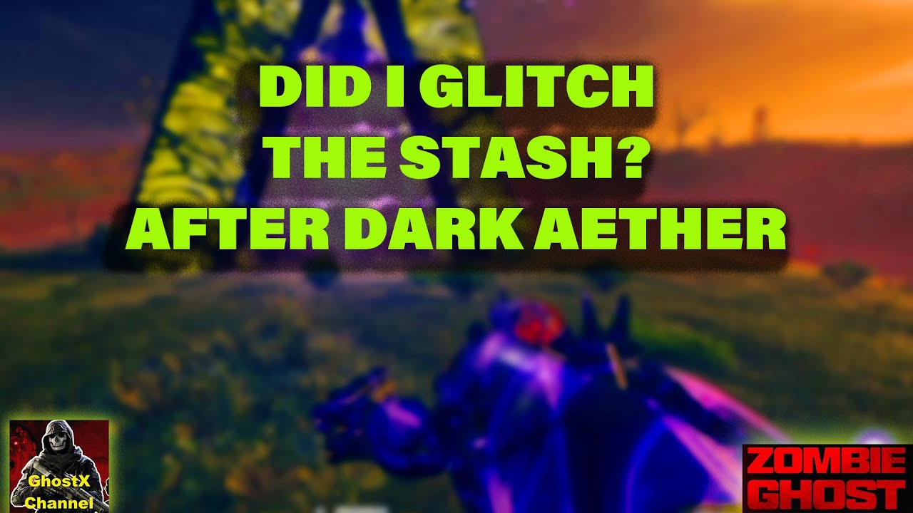 Did I Glitch The Stash ? MW3 Zombies Dark Aether Run