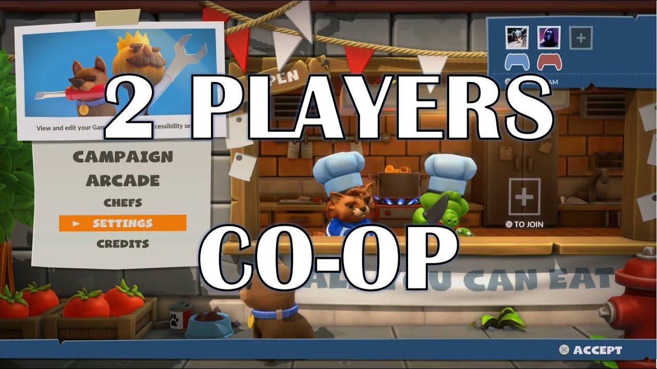 Overcook All You Can Eat - PS5 Gameplay - 2 Players Co-op
