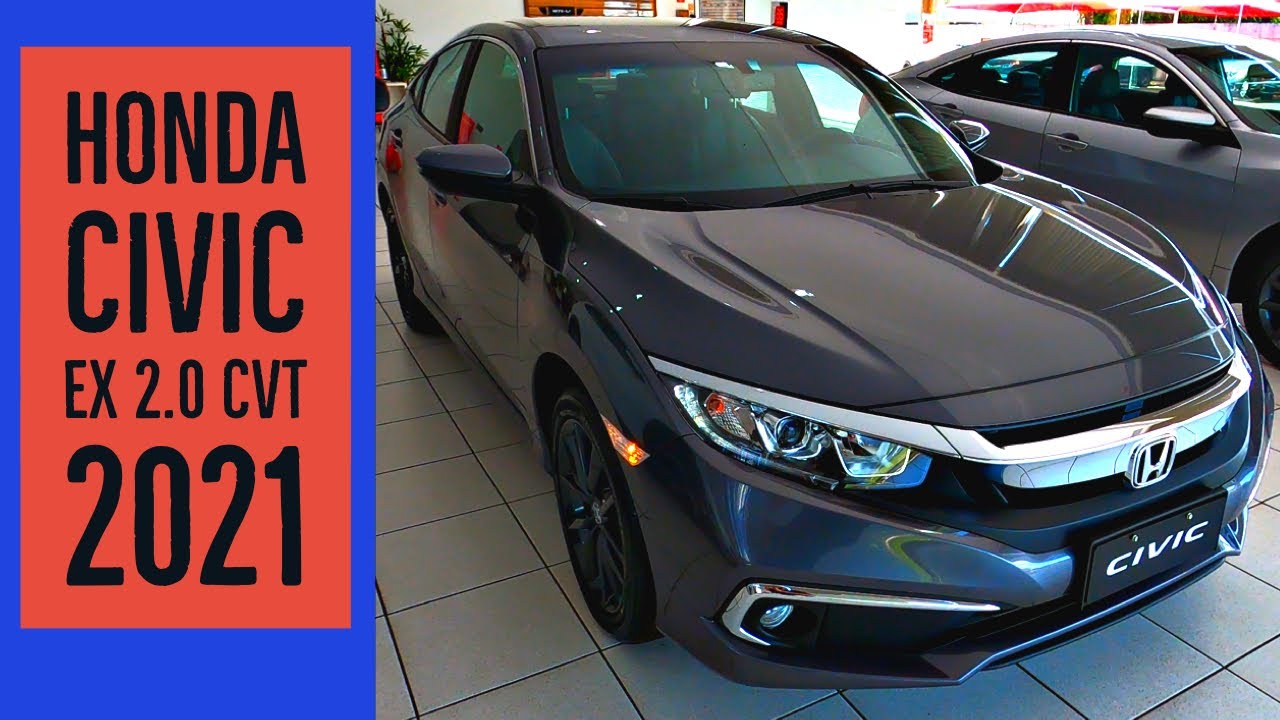 NOVO HONDA CIVIC 2021 EX 2.0 CVT - VOCÊ VAI SE SURPREENDER!
