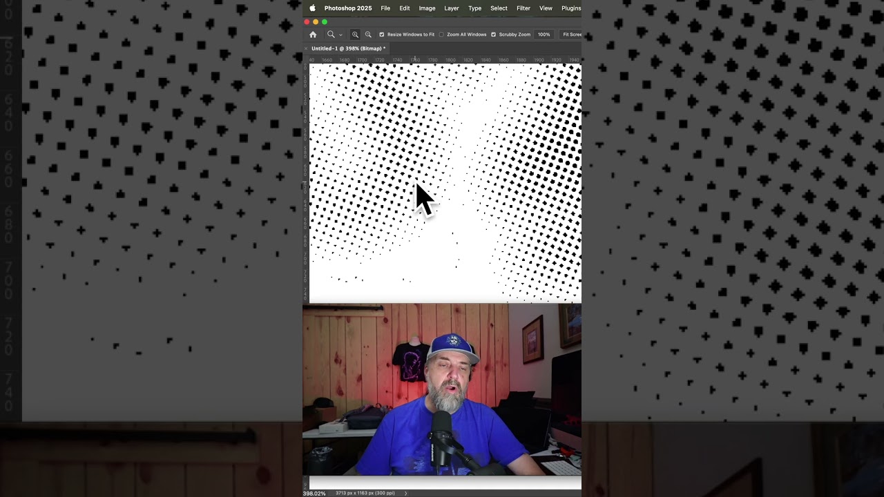 Halftones with no RIP? No problem #screenprintingtips #photoshoptutorial