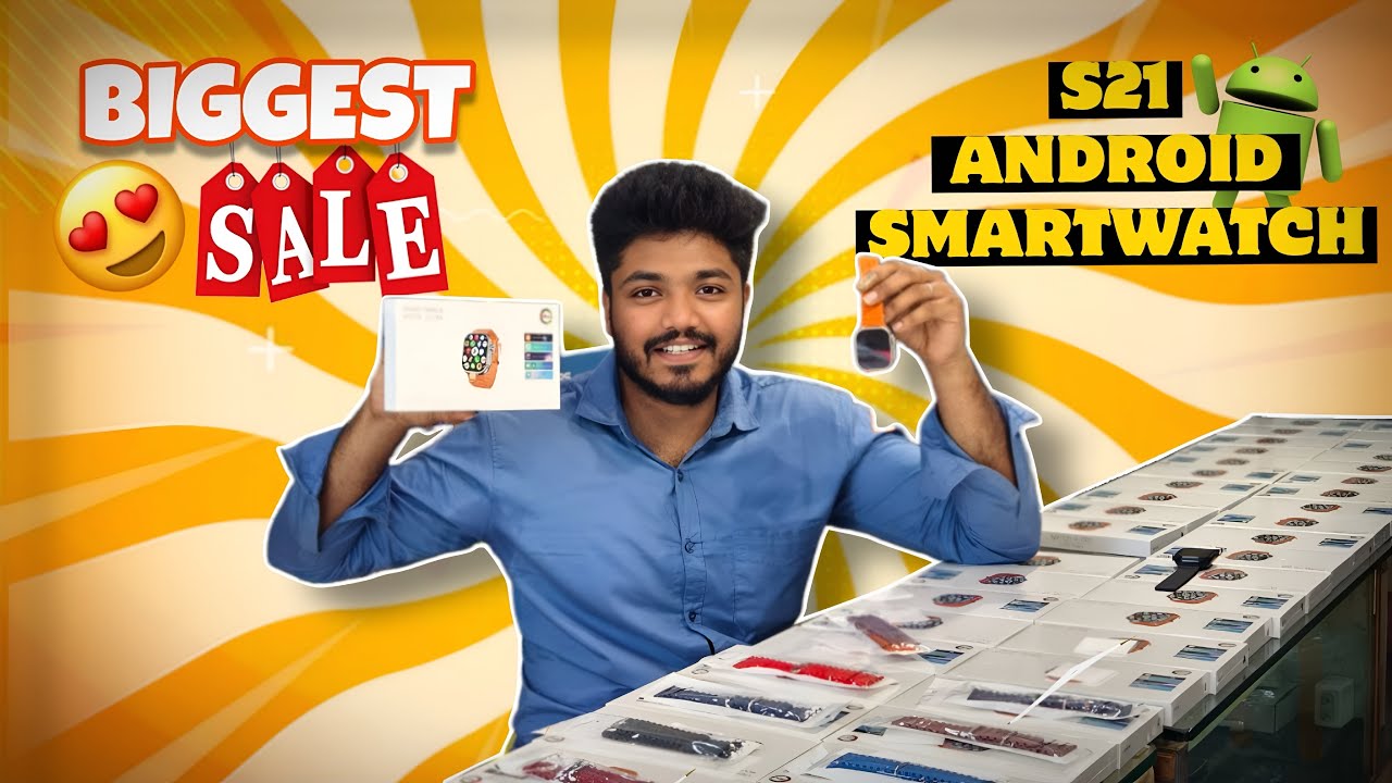 🔥 BIGGEST SALE on S21 Ultra & S20 5G Android Smartwatches – FREE Gifts + Unbeatable Discounts! 🔥