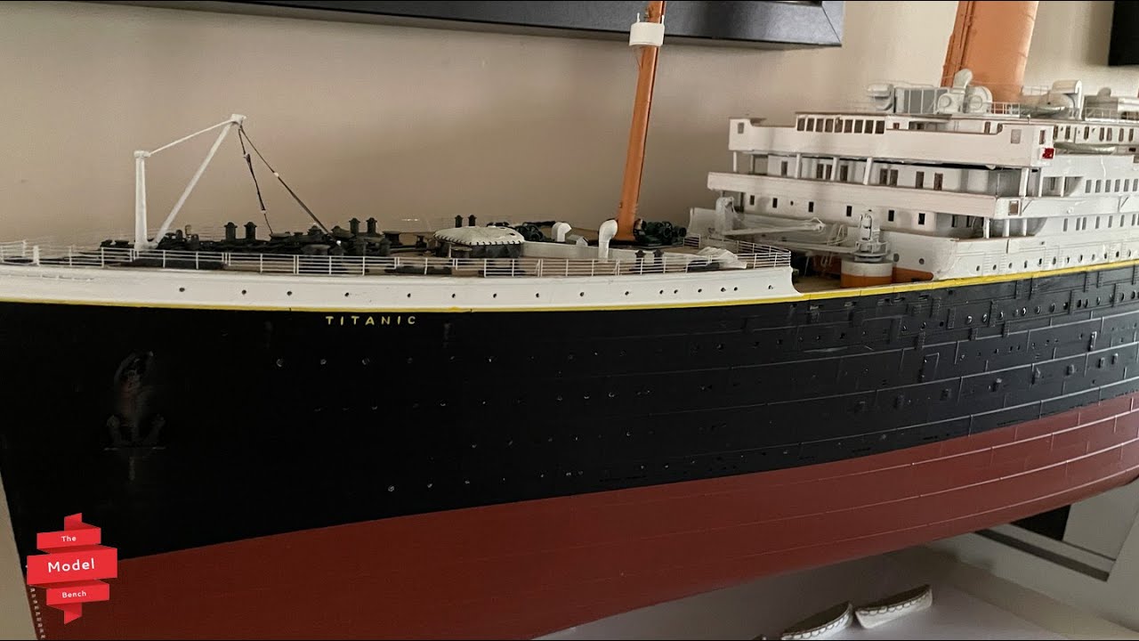Trumpeter Titanic 1:200: перила и ещё одно обновление #titanic #titanicmodel #modelbuilding
