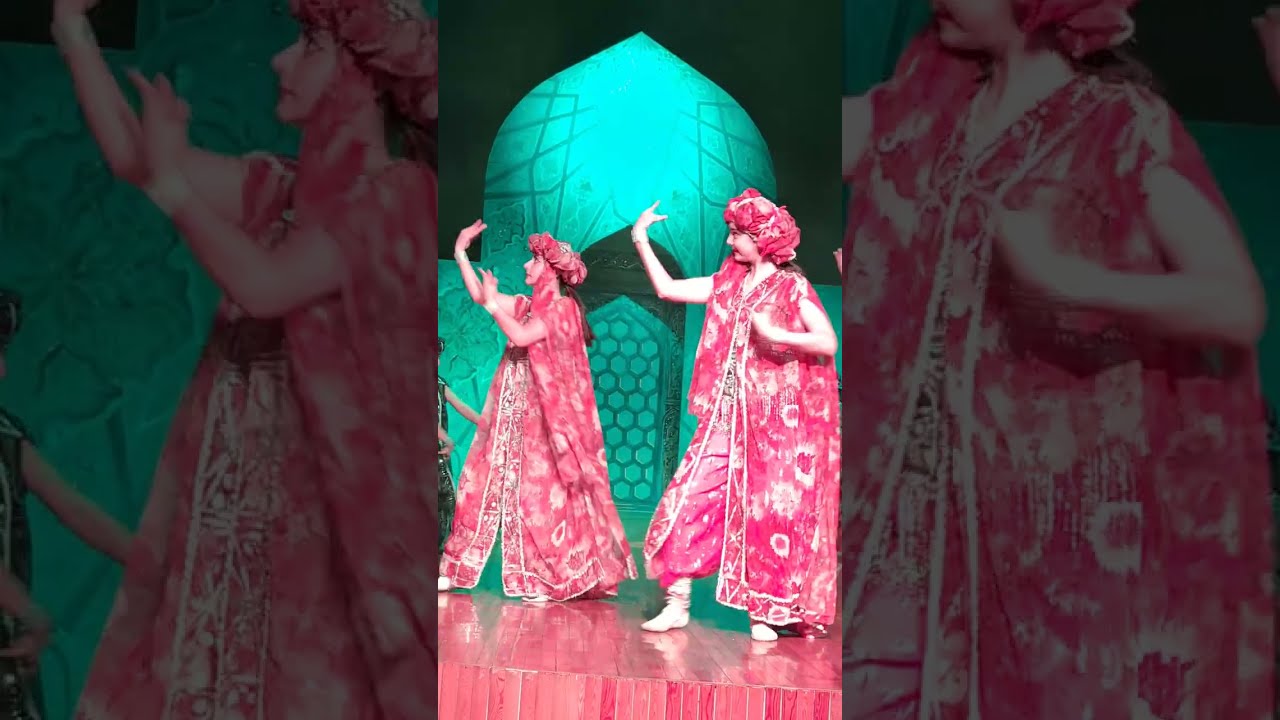 "Along the Great Silk Road" performance at the El Merosi Theater in Samarkand, Uzbekistan.