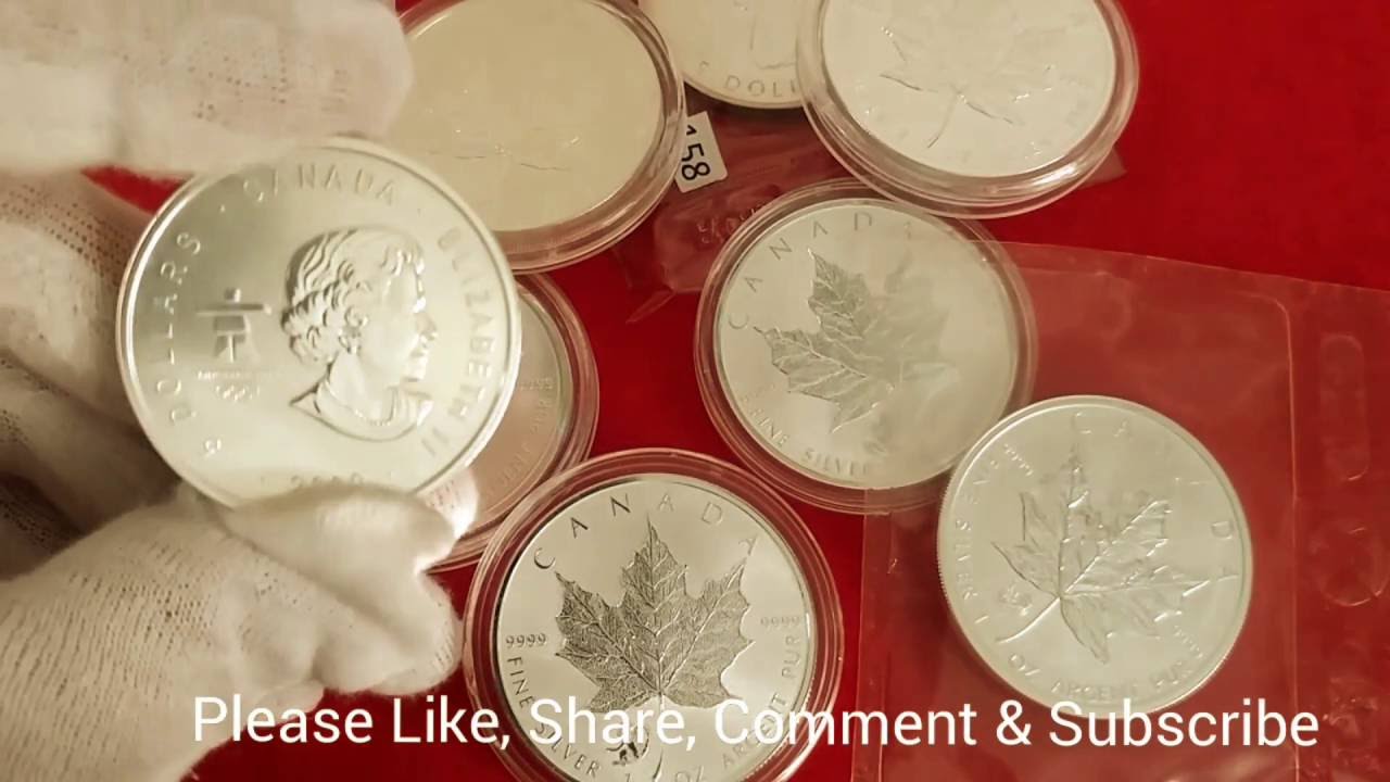 Canadian Silver Saver. History Lesson: Canadian Silver Maple leaf 1 oz 9999 fine silver coin