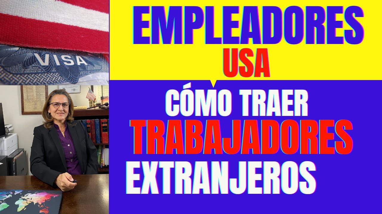 EMPLEADORES en USA🇺🇸 Certificación Laboral - #HayTrabajoUSATRABAJADORES Calificados Disponibles
