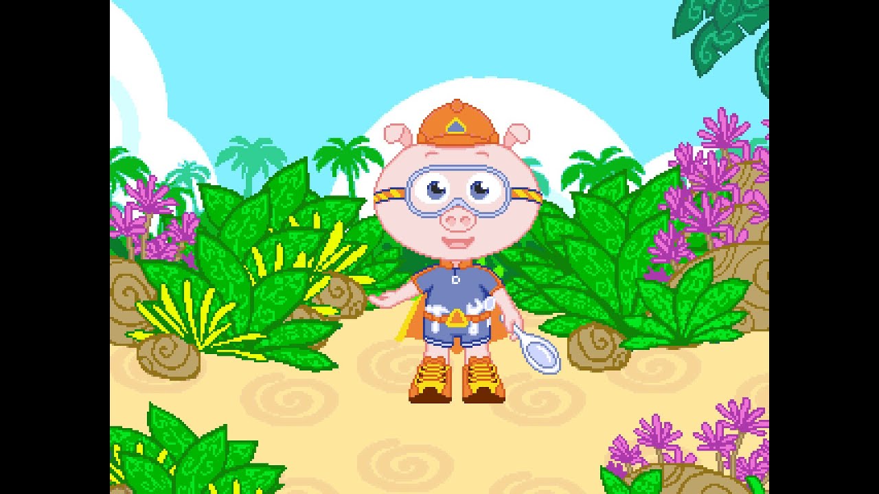 V.Smile Game: Super Why! - The Beach Day Mystery (2010 VTech)