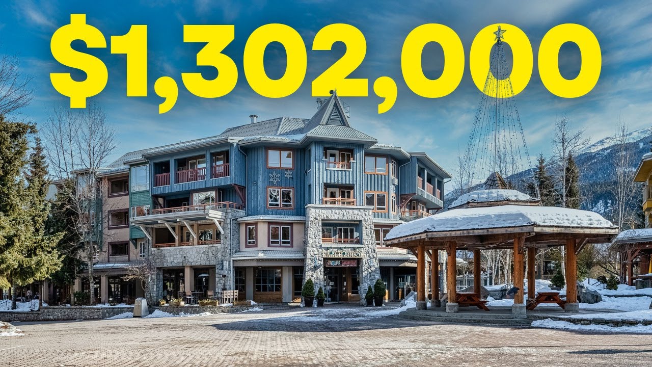 Amazing 2 Bedroom Whistler Village Renovation! // Town Plaza Tour