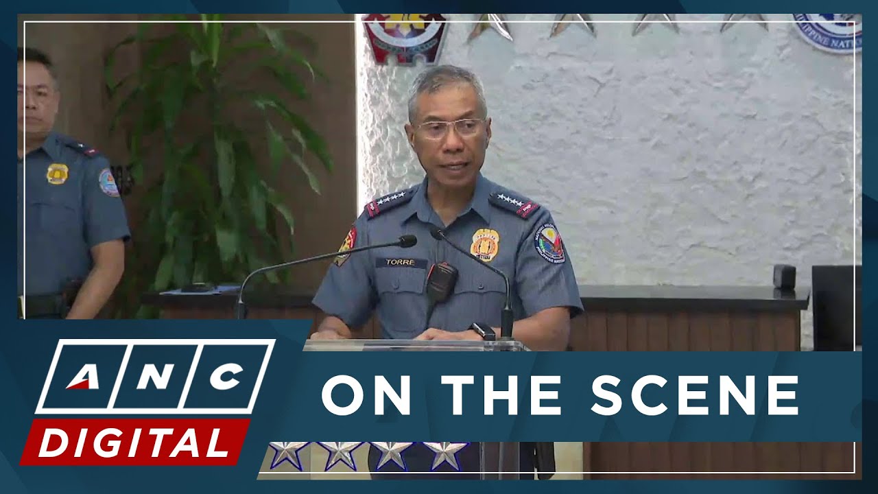 WATCH: PNP Chief Torre on police ops, fake news, alleged rift with Napolcom | ANC