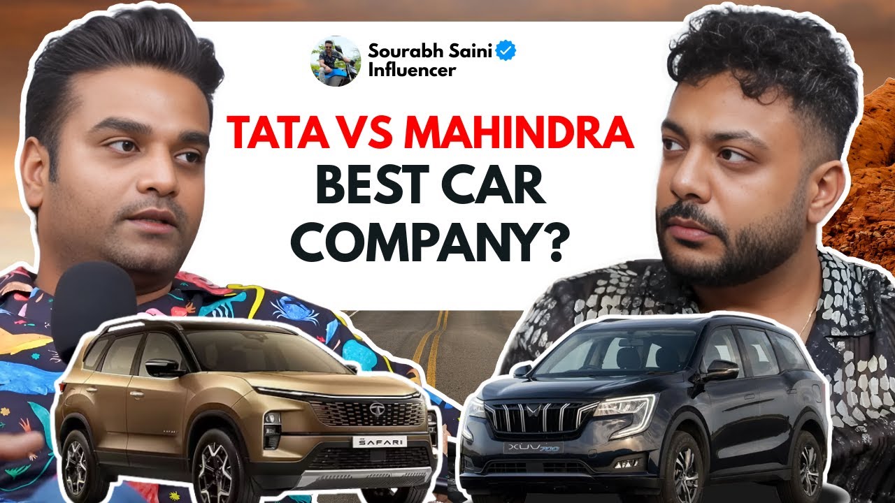 TATA VS MAHINDRA || Best Car Company? || Best Of RealTalk