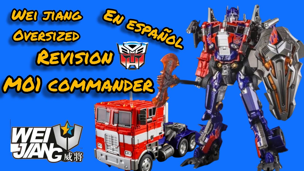 M01 Commander Wei Jiang Optimus Prime Oversized Revision en Español