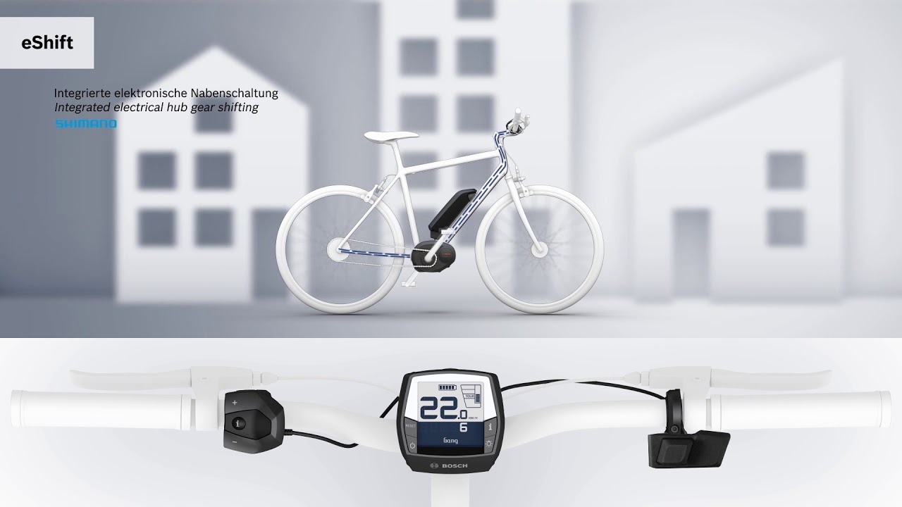 Bosch eShift für eBikes // Bosch eShift for eBikes