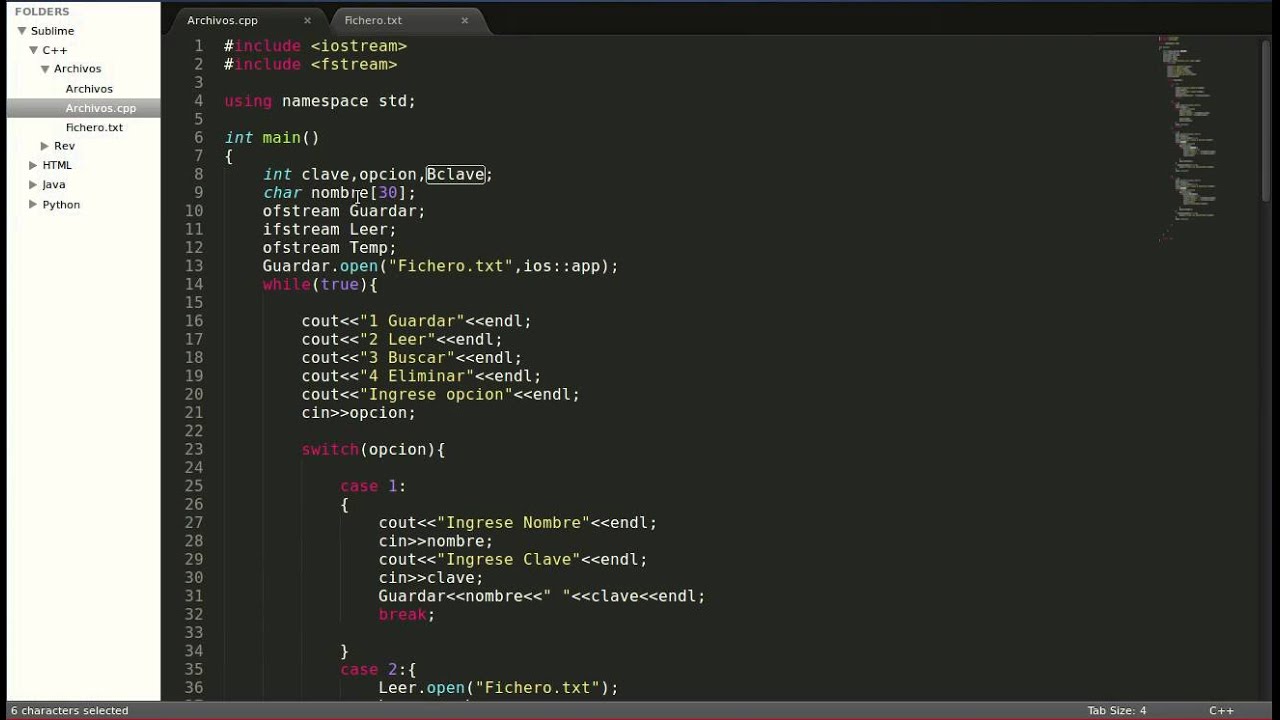 Eliminar registros de Ficheros, C++