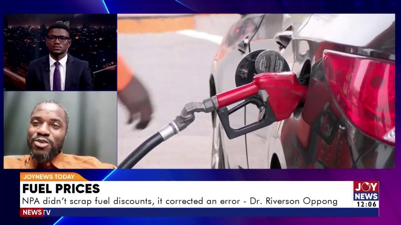 Fuel Prices: NPA didn't scrap fuel discounts, it corrected an error - Dr Riverson Oppong | JN Today