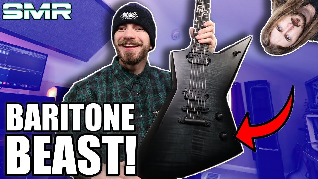 THIS SOLAR BARITONE GUITAR IS A BEAST!