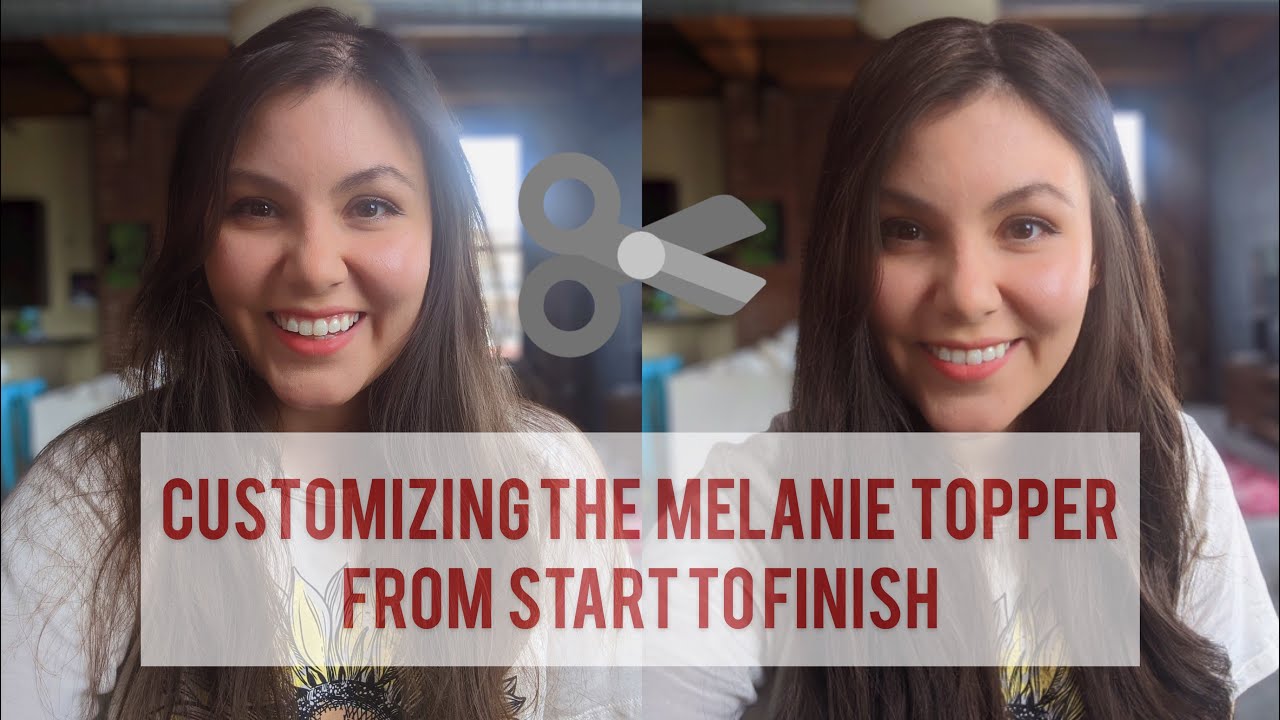 How I Customized My Melanie Topper from UniWigs