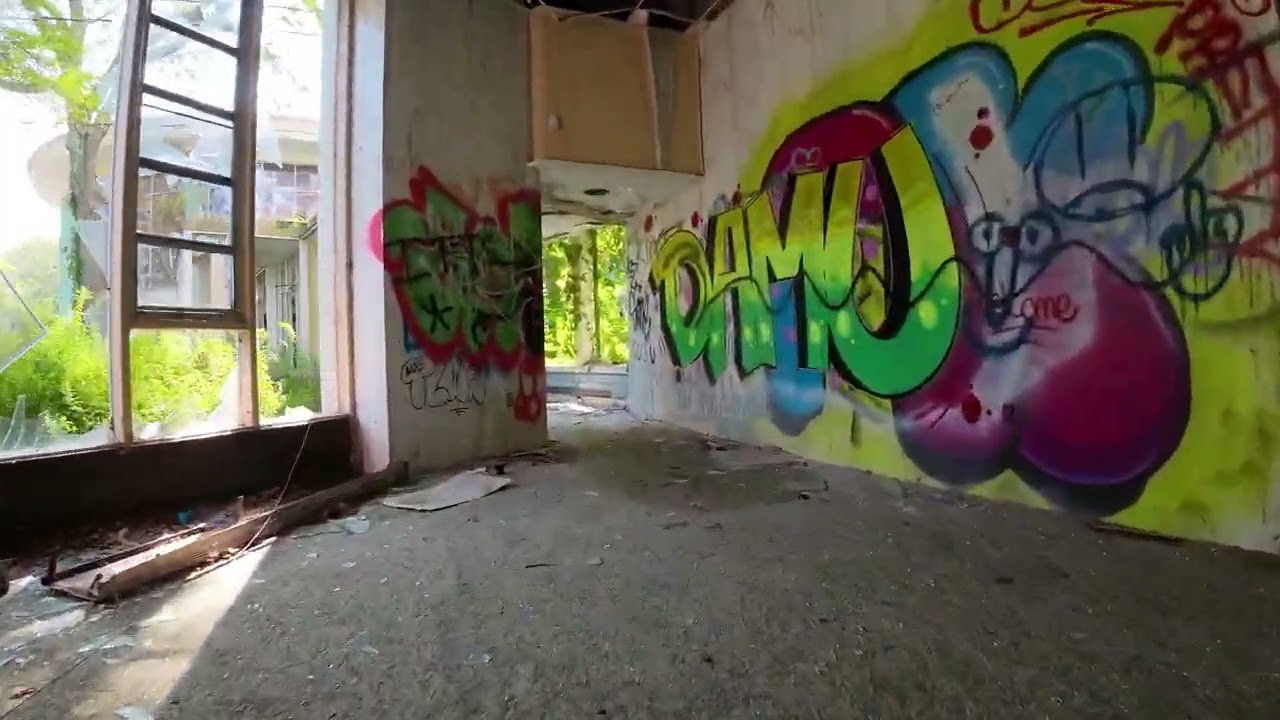 The abandoned Nevele Grande. It opened in 1901and closed in 2009.