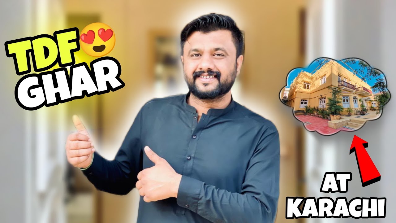 Karachi Ka Sab Se Purana Ghar 😱 | TDF Ghar Full Tour | Hidden History of Pakistan
