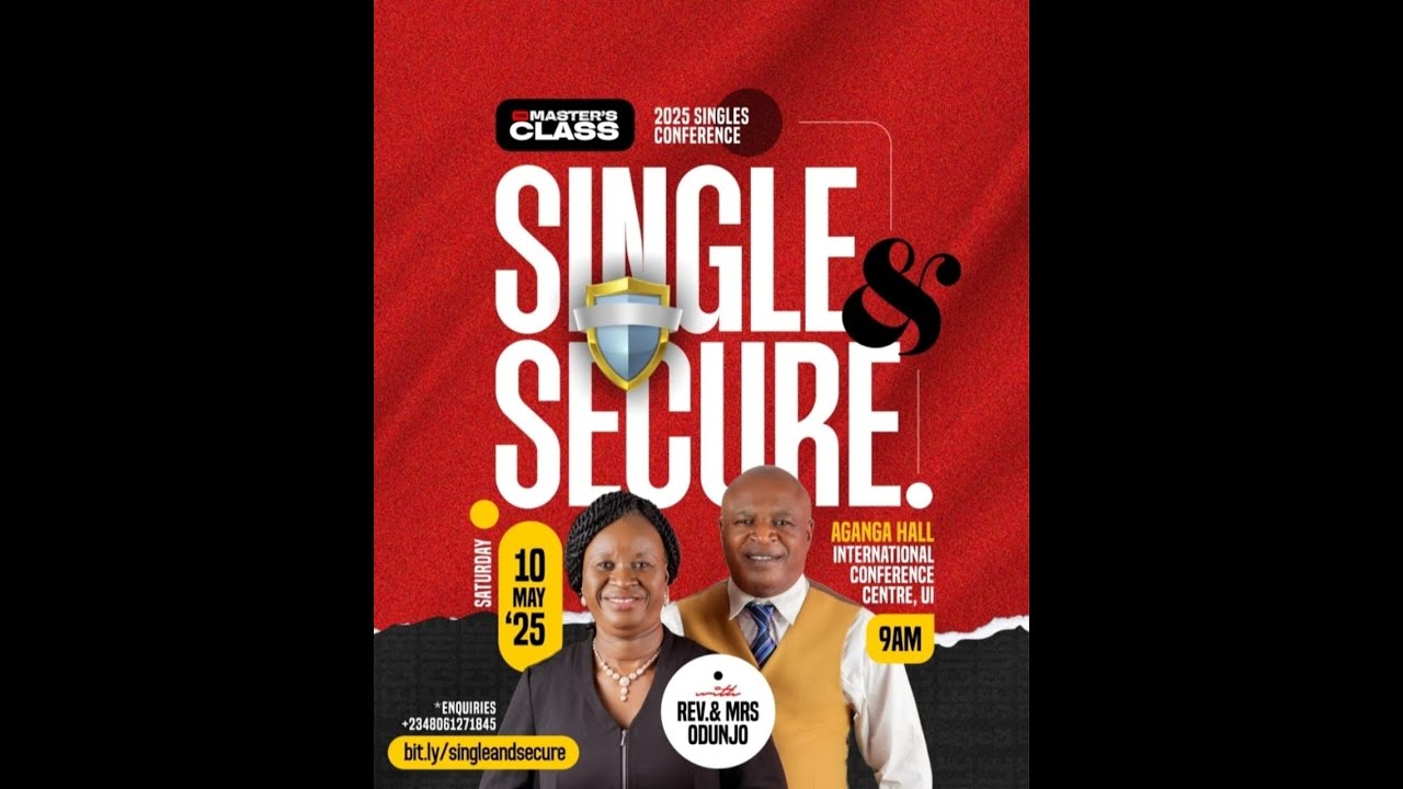 Single and Secure with Rev Victor Odunjo @ Singles' Conference 2025
