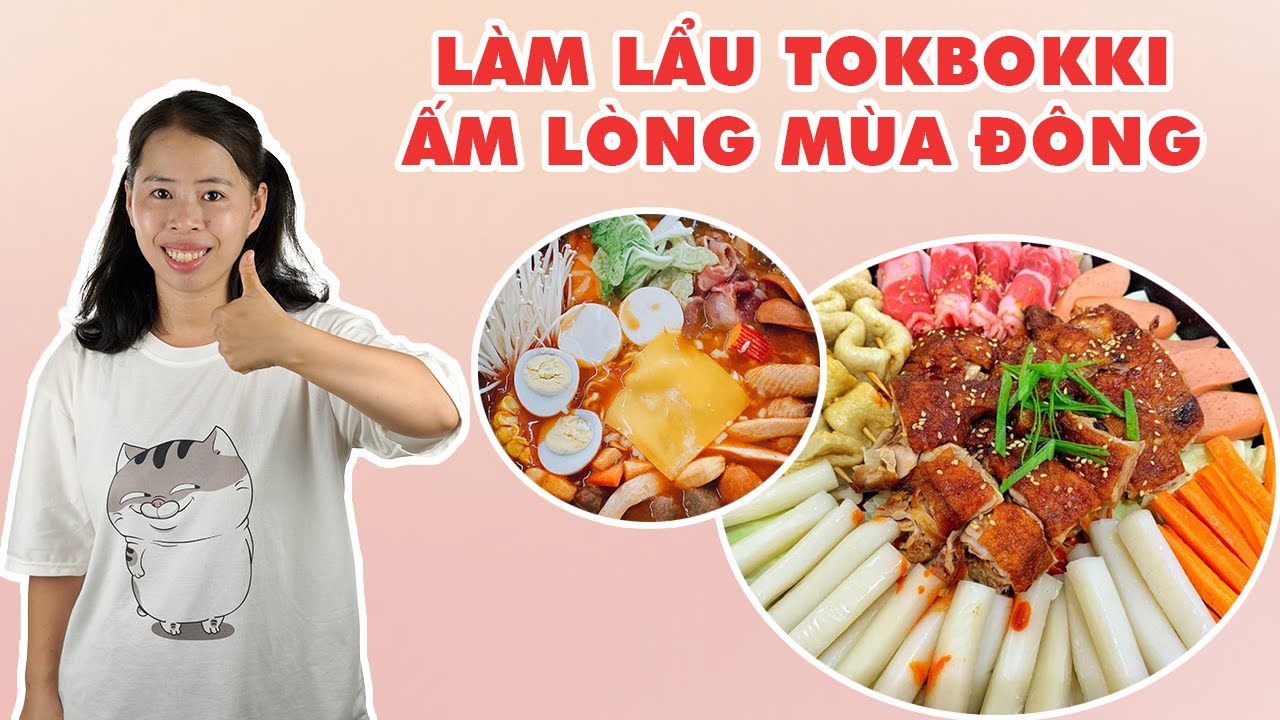 Mùa Này Mà Làm Nồi Lẩu Tokbokki Thì | HÀ COOKING