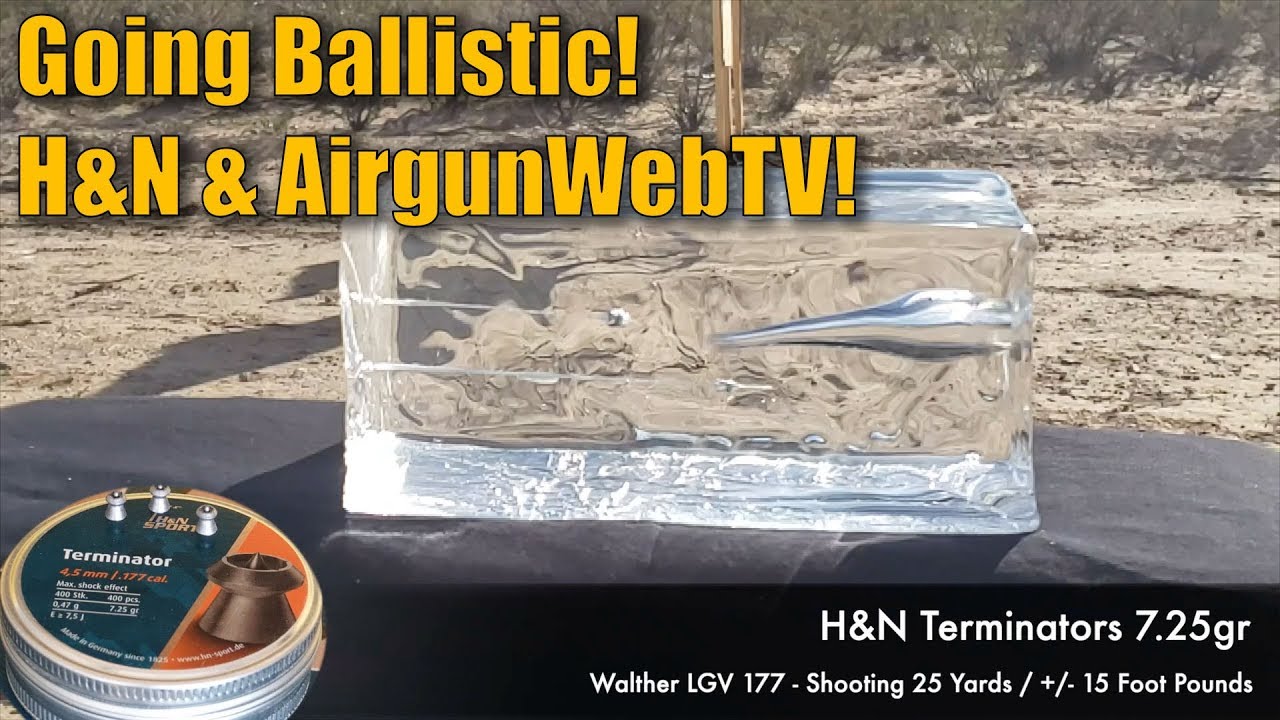 Small Bore Airgun Ballistics &ndash; Walther LGV .177 and H&N Pellets Going Ballistic on AirgunWebTV