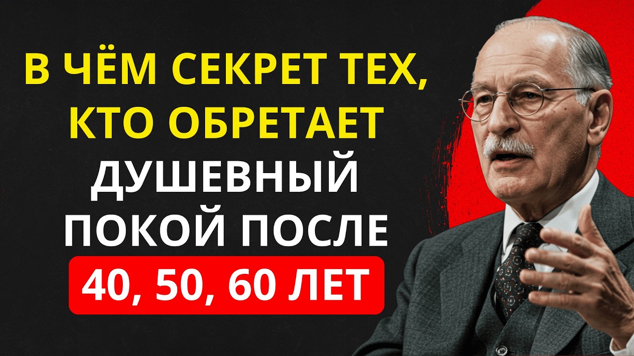 10 МЕНТАЛЬНЫХ ПРИВЫЧЕК людей, живущих в ПОКОЕ после 60 | Эмоциональная психология — Карл Юнг