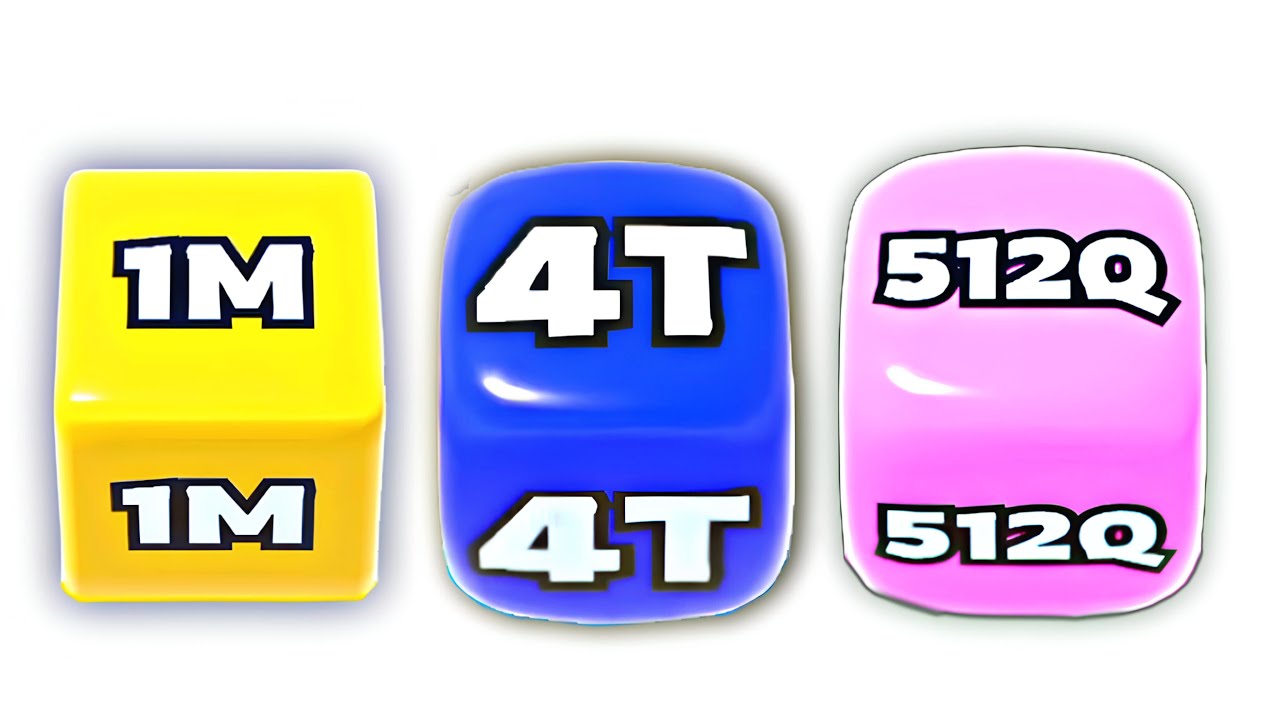 Jelly Run 2048 Mega Merge Race | 3 Modes Gameplay | High Score: 1M vs 16T vs 512Q