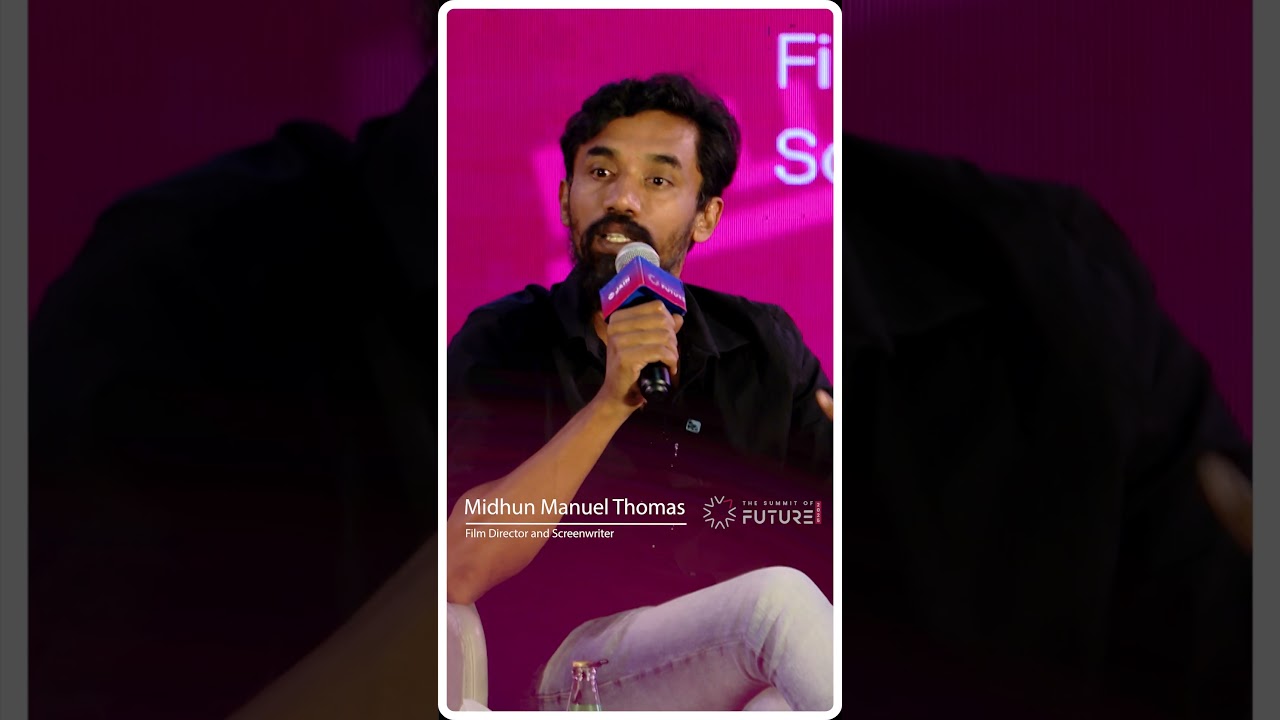 Midhun Manuel Thomas on AI's Impact on Filmmaking | Summit of the Future 2025
