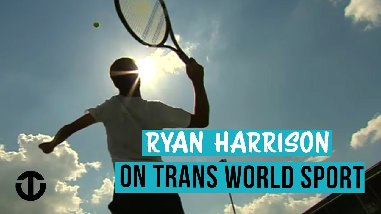 Tennis star Ryan Harrison aged 16 on Trans World Sport