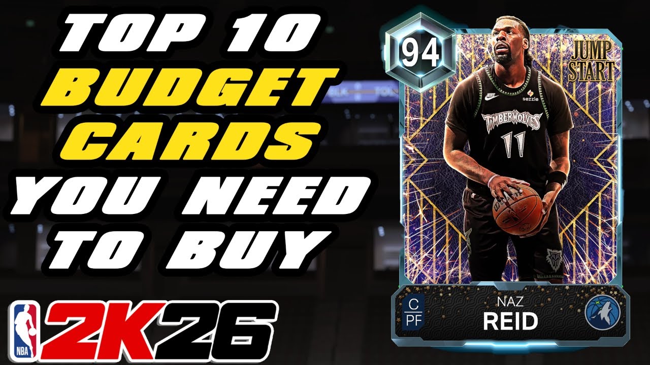 Top 10 Budget Cards You NEED To Buy RIGHT NOW In NBA 2K26 MyTeam!