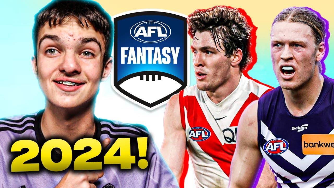 2024 AFL FANTASY TEAM REVEAL!