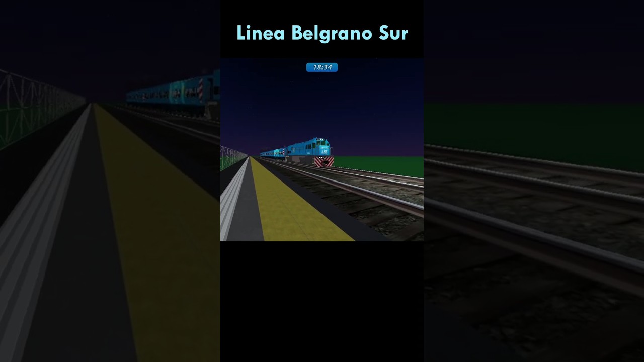Formaci&oacute;n Diesel de LBS - Ferrocarril General Belgrano Sur (ROBLOX) #trenesargentinos #train #lbs