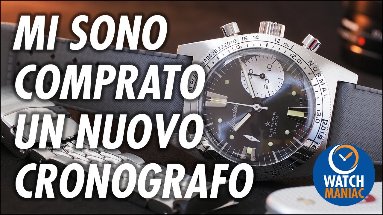 Aquastar Deepstar 39mm, la recensione del cronografo di ispirazione vintage