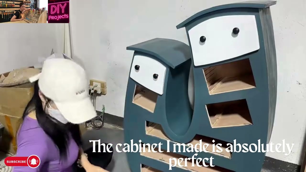The cabinet I made is absolutely perfect.#DIY #Inventions #LifeHacks #Gadgets #TechDIY #5MINUTE