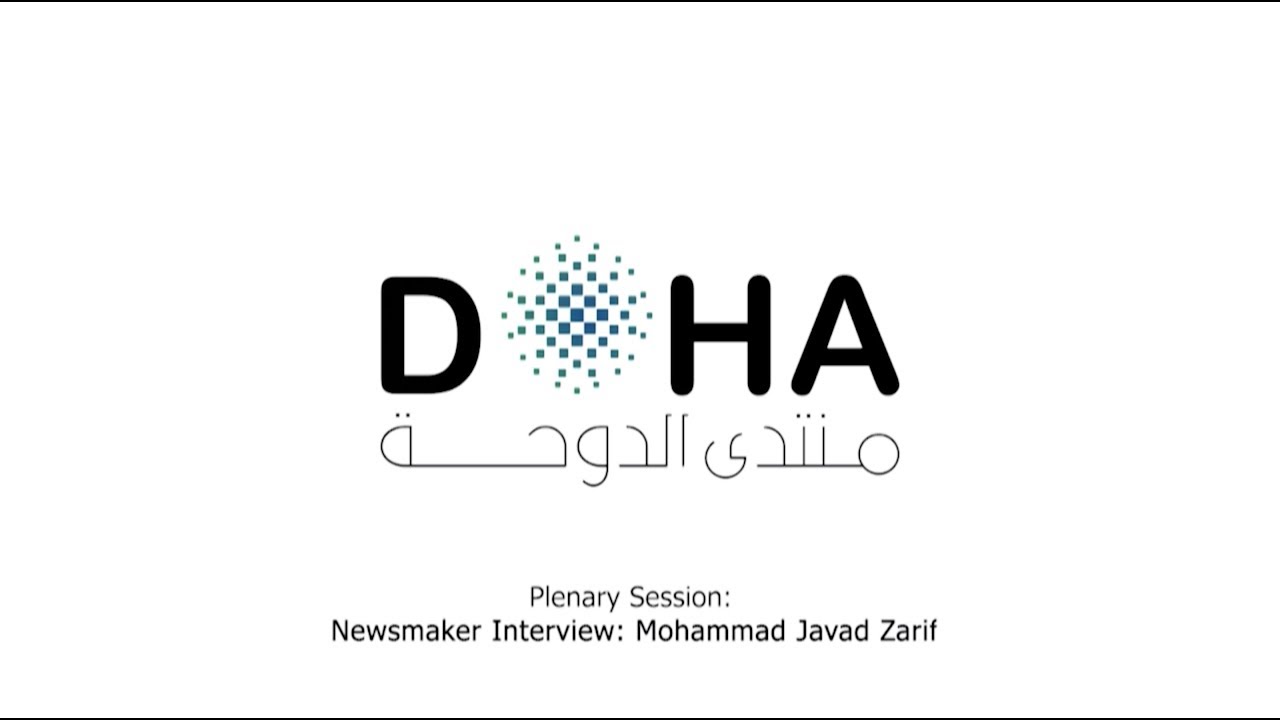 Plenary Session - Newsmaker Interview: Mohammad Javad Zarif
