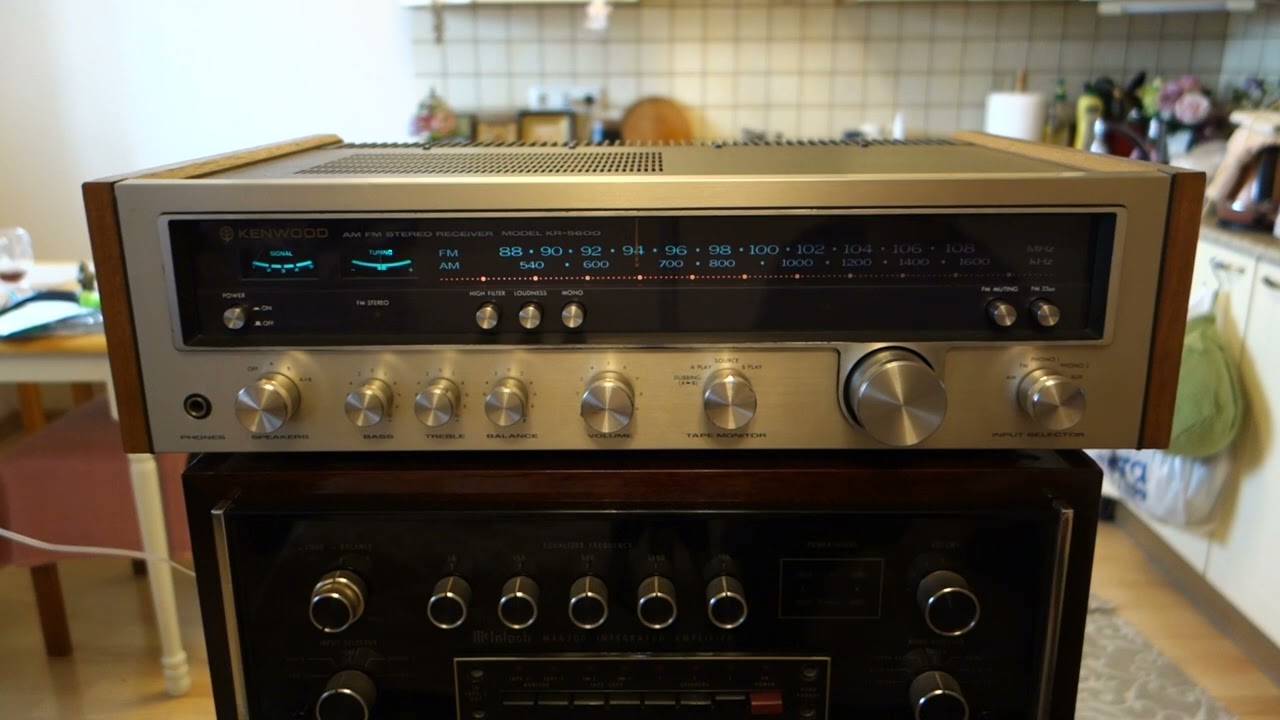 Kenwood KR-5600 & Sansui SP-1200A