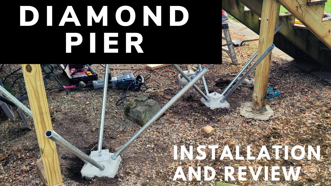 Diamond Pier Pin Foundation Installation and Review